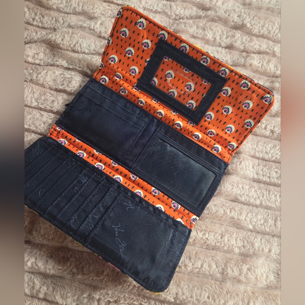 Vera Bradley Colorful Quilted Envelope Wallet - Picture 3 of 4